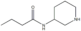 N-(piperidin-3-yl)butanamide Structure