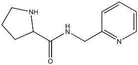 N-(pyridin-2-ylmethyl)pyrrolidine-2-carboxamide Structure