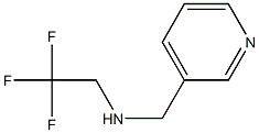 N-(pyridin-3-ylmethyl)-N-(2,2,2-trifluoroethyl)amine Structure