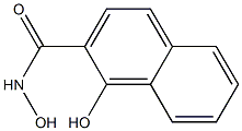 N,1-dihydroxy-2-naphthamide,,结构式