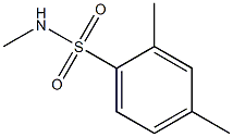 N,2,4-trimethylbenzene-1-sulfonamide Structure