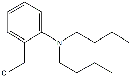 N,N-dibutyl-2-(chloromethyl)aniline Structure