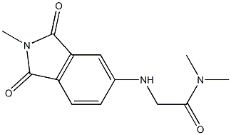 N,N-dimethyl-2-[(2-methyl-1,3-dioxo-2,3-dihydro-1H-isoindol-5-yl)amino]acetamide