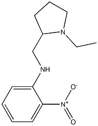 N-[(1-ethylpyrrolidin-2-yl)methyl]-2-nitroaniline Structure