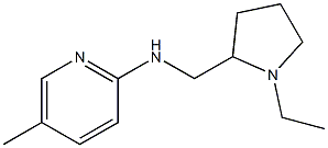 N-[(1-ethylpyrrolidin-2-yl)methyl]-5-methylpyridin-2-amine 结构式
