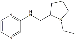 N-[(1-ethylpyrrolidin-2-yl)methyl]pyrazin-2-amine Structure