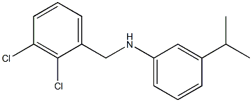 N-[(2,3-dichlorophenyl)methyl]-3-(propan-2-yl)aniline