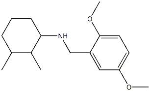  N-[(2,5-dimethoxyphenyl)methyl]-2,3-dimethylcyclohexan-1-amine