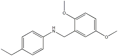 N-[(2,5-dimethoxyphenyl)methyl]-4-ethylaniline