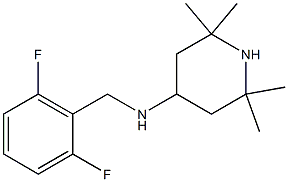 N-[(2,6-difluorophenyl)methyl]-2,2,6,6-tetramethylpiperidin-4-amine Struktur