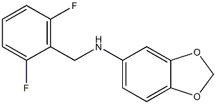 N-[(2,6-difluorophenyl)methyl]-2H-1,3-benzodioxol-5-amine Struktur