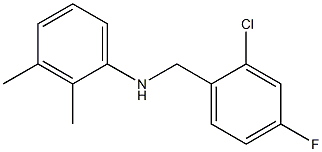  N-[(2-chloro-4-fluorophenyl)methyl]-2,3-dimethylaniline