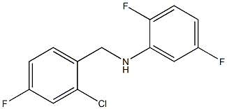 N-[(2-chloro-4-fluorophenyl)methyl]-2,5-difluoroaniline|