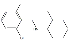 N-[(2-chloro-6-fluorophenyl)methyl]-2-methylcyclohexan-1-amine Structure