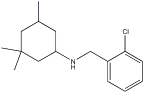 N-[(2-chlorophenyl)methyl]-3,3,5-trimethylcyclohexan-1-amine Structure