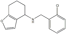 N-[(2-chlorophenyl)methyl]-4,5,6,7-tetrahydro-1-benzofuran-4-amine Structure