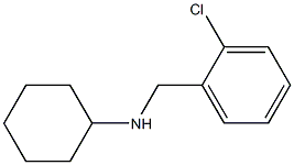 N-[(2-chlorophenyl)methyl]cyclohexanamine Structure