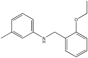 N-[(2-ethoxyphenyl)methyl]-3-methylaniline Structure