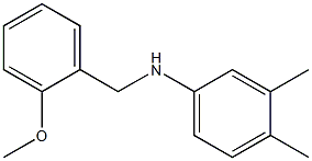  N-[(2-methoxyphenyl)methyl]-3,4-dimethylaniline