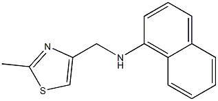  N-[(2-methyl-1,3-thiazol-4-yl)methyl]naphthalen-1-amine