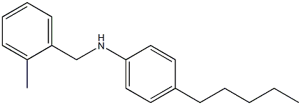 N-[(2-methylphenyl)methyl]-4-pentylaniline