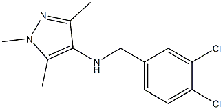 N-[(3,4-dichlorophenyl)methyl]-1,3,5-trimethyl-1H-pyrazol-4-amine