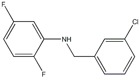  N-[(3-chlorophenyl)methyl]-2,5-difluoroaniline