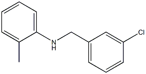 N-[(3-chlorophenyl)methyl]-2-methylaniline