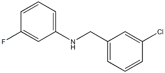 N-[(3-chlorophenyl)methyl]-3-fluoroaniline|