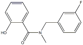  N-[(3-fluorophenyl)methyl]-2-hydroxy-N-methylbenzamide