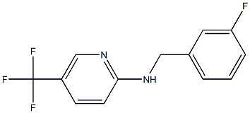 N-[(3-fluorophenyl)methyl]-5-(trifluoromethyl)pyridin-2-amine