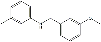 N-[(3-methoxyphenyl)methyl]-3-methylaniline