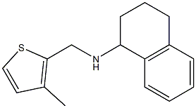 N-[(3-methylthiophen-2-yl)methyl]-1,2,3,4-tetrahydronaphthalen-1-amine Structure
