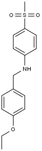 N-[(4-ethoxyphenyl)methyl]-4-methanesulfonylaniline|