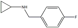 N-[(4-fluorophenyl)methyl]cyclopropanamine