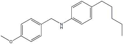 N-[(4-methoxyphenyl)methyl]-4-pentylaniline