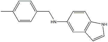 N-[(4-methylphenyl)methyl]-1H-indol-5-amine