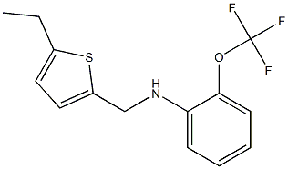 N-[(5-ethylthiophen-2-yl)methyl]-2-(trifluoromethoxy)aniline