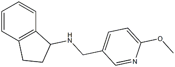 N-[(6-methoxypyridin-3-yl)methyl]-2,3-dihydro-1H-inden-1-amine