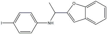  N-[1-(1-benzofuran-2-yl)ethyl]-4-iodoaniline