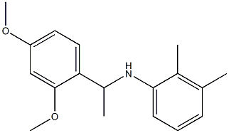 N-[1-(2,4-dimethoxyphenyl)ethyl]-2,3-dimethylaniline Structure