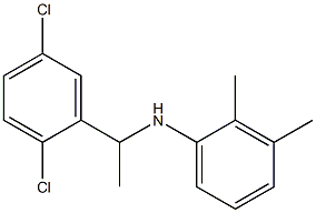 N-[1-(2,5-dichlorophenyl)ethyl]-2,3-dimethylaniline Structure