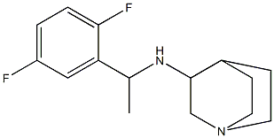 N-[1-(2,5-difluorophenyl)ethyl]-1-azabicyclo[2.2.2]octan-3-amine