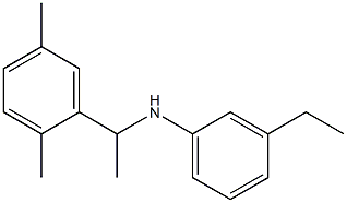 N-[1-(2,5-dimethylphenyl)ethyl]-3-ethylaniline