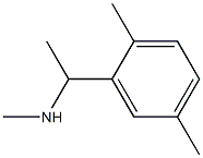 N-[1-(2,5-dimethylphenyl)ethyl]-N-methylamine 化学構造式