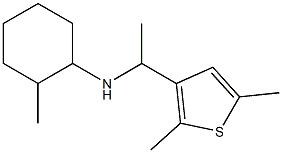 N-[1-(2,5-dimethylthiophen-3-yl)ethyl]-2-methylcyclohexan-1-amine Structure