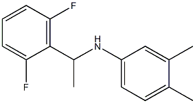  N-[1-(2,6-difluorophenyl)ethyl]-3,4-dimethylaniline