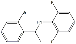 N-[1-(2-bromophenyl)ethyl]-2,6-difluoroaniline|