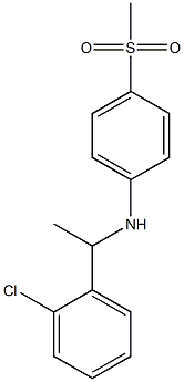 N-[1-(2-chlorophenyl)ethyl]-4-methanesulfonylaniline