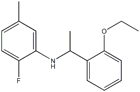 N-[1-(2-ethoxyphenyl)ethyl]-2-fluoro-5-methylaniline|